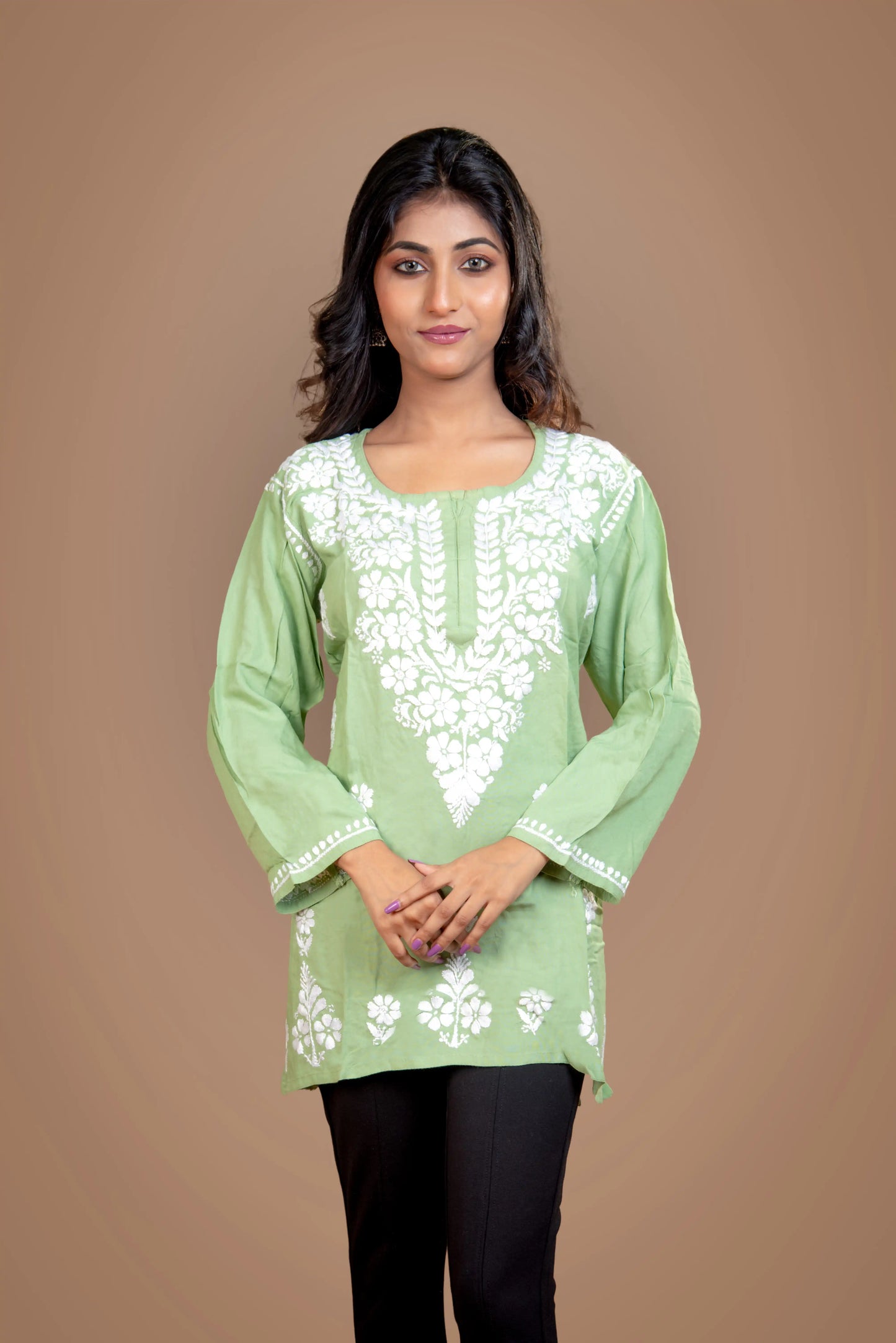 Spanish Green Short Top