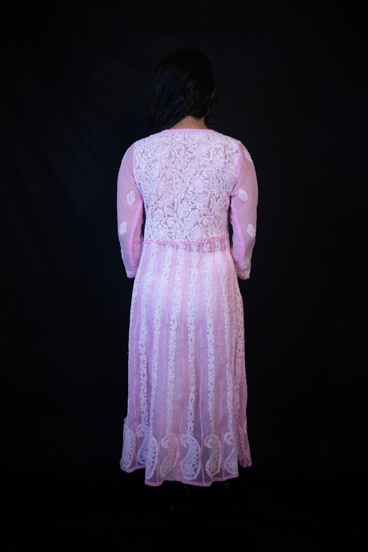 Georgette Anarkali Kurti