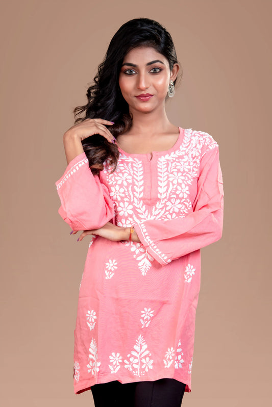 Chikankari Short Top