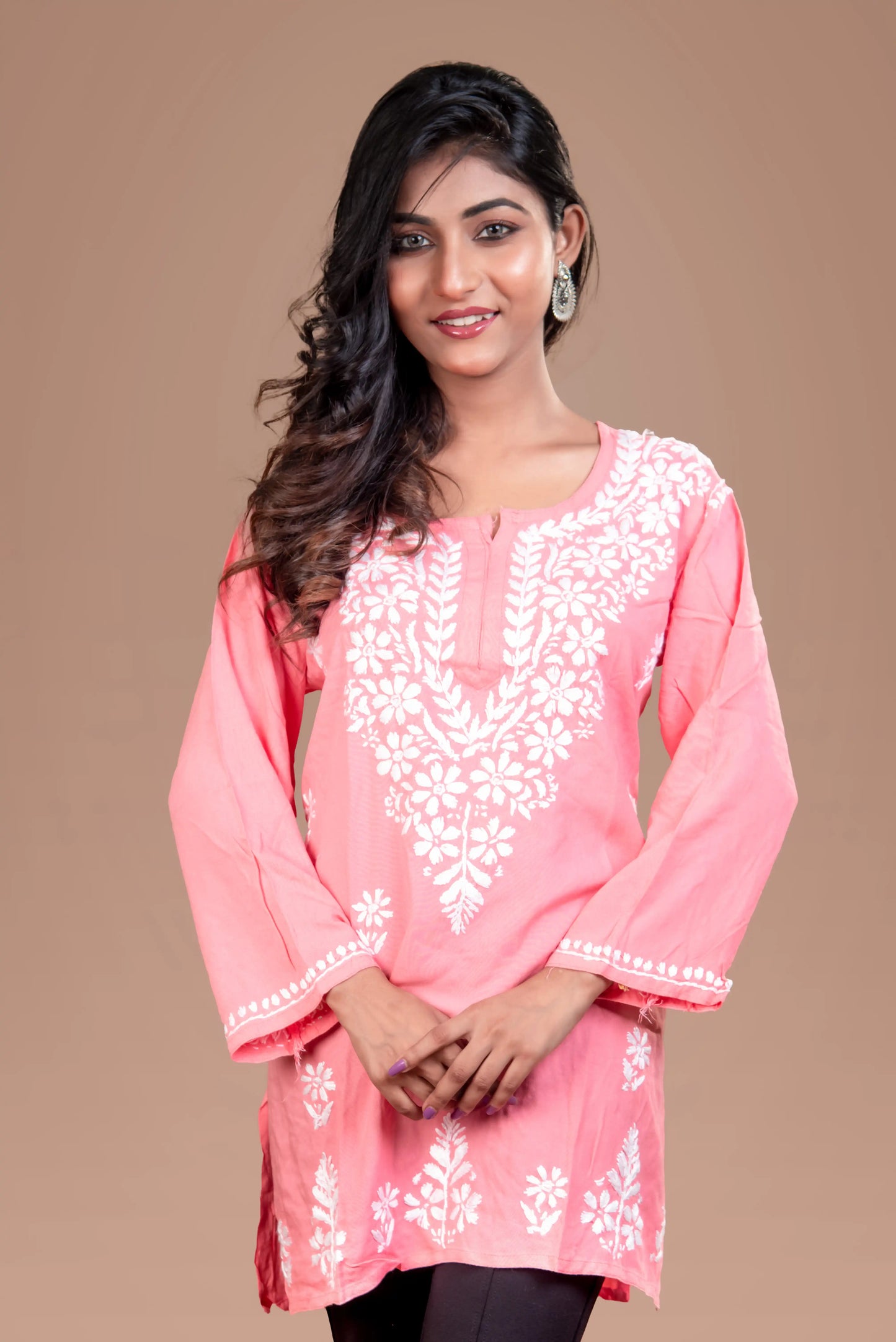 Chikankari Short Top