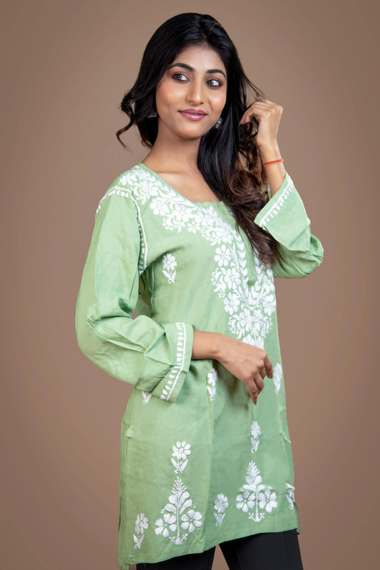 Spanish Green Short Top