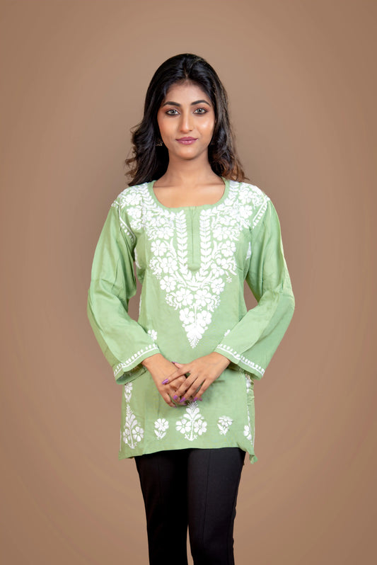 Spanish Green Short Top