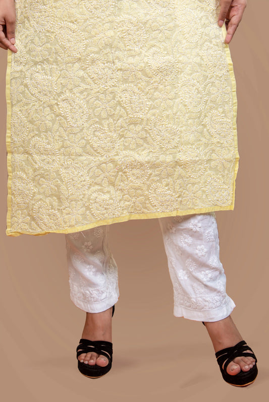 Cotton jaal Kurti