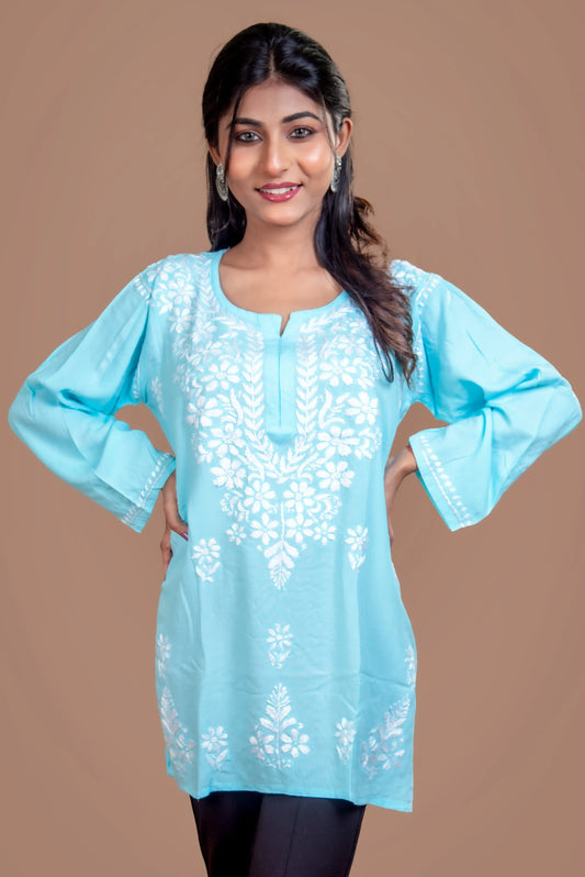 Blue Short Top