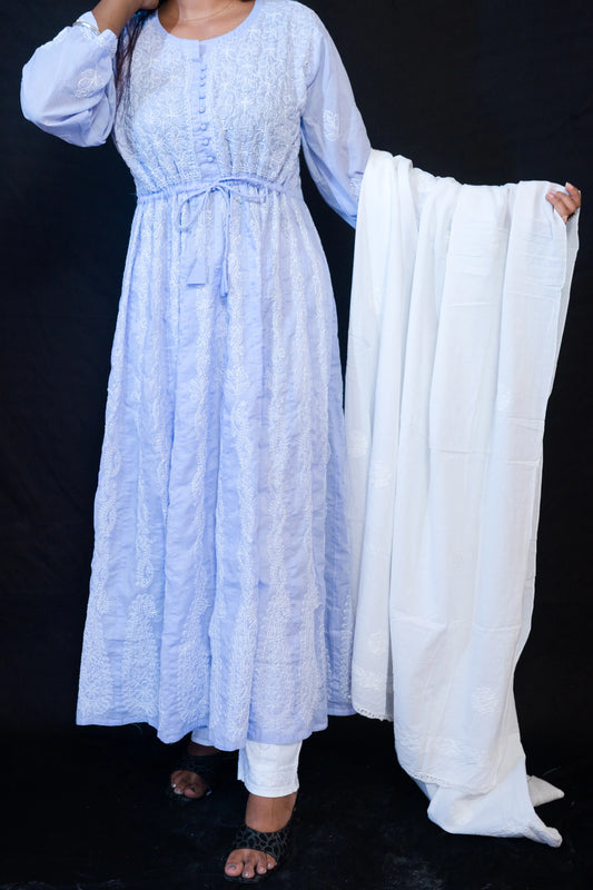 Mulmul Cotton Gown