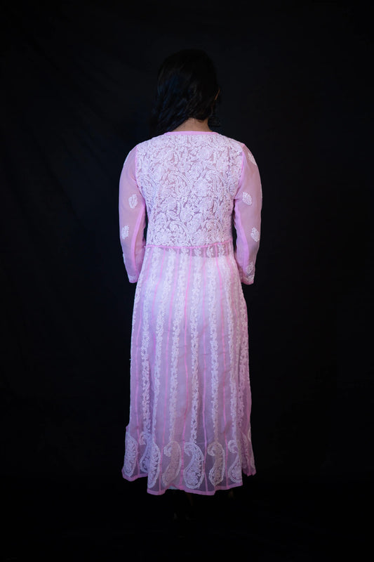 Georgette Anarkali Kurti