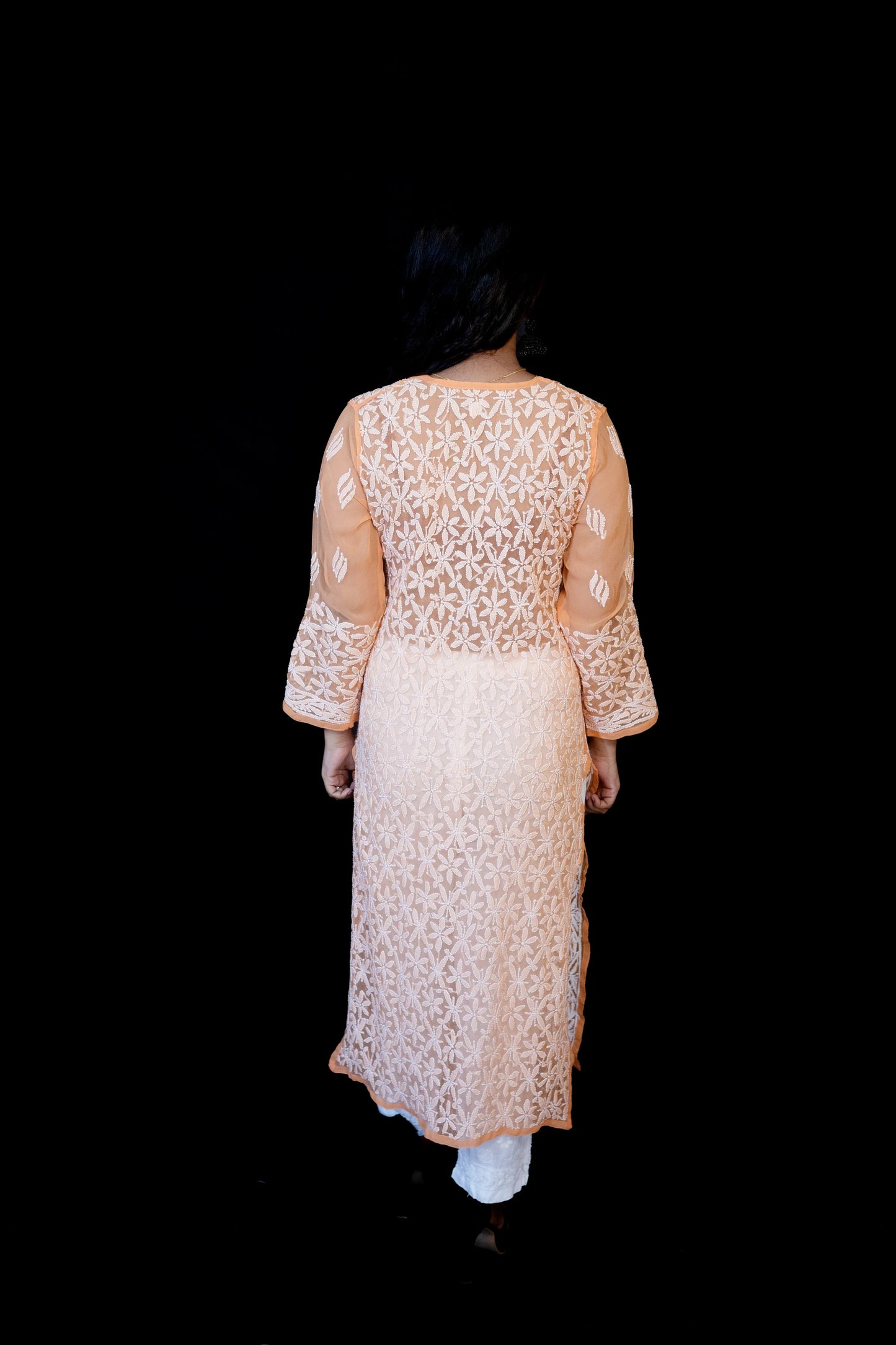 Georgette Jaal Kurti